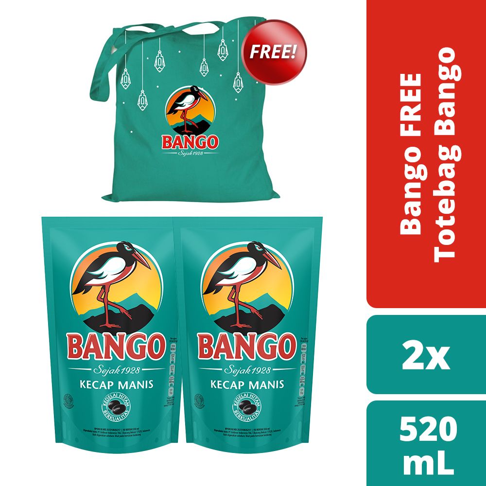 Bango 520ML 2 Pcs Free Totebag - 1