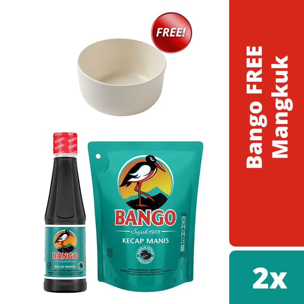 Paket Bango 2 pcs Free Mangkuk - 1