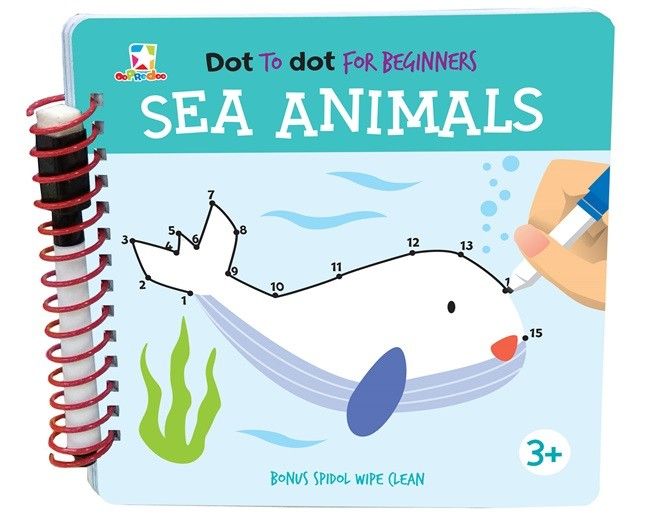 Opredo Dot To Dot For Beginners : Sea Animals - 1