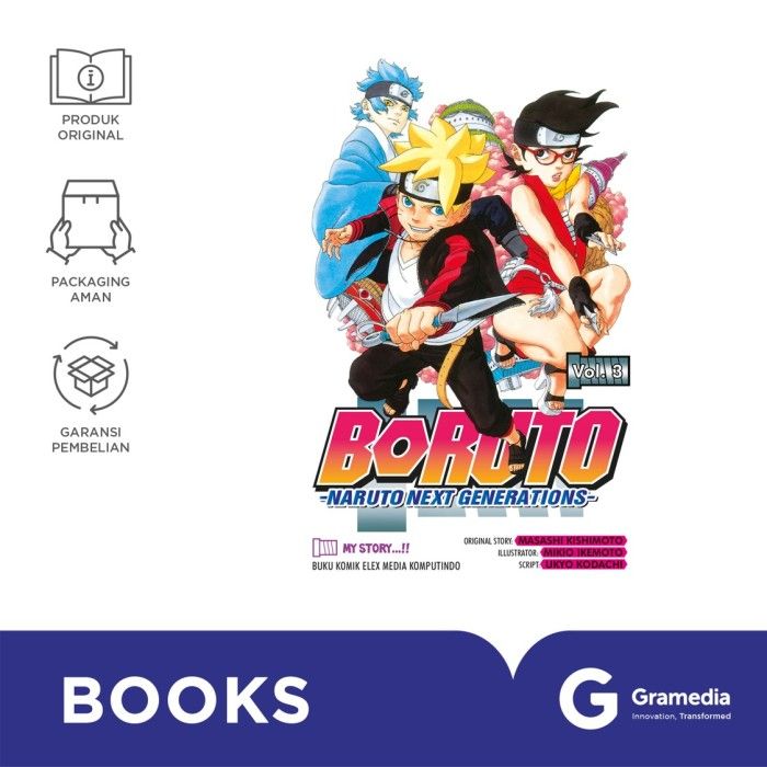 Boruto: Naruto Next Generations, Vol. 3 (3  