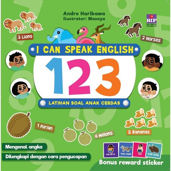I Can Speak English 123 Latihan Soal Anak Cerdas - 1