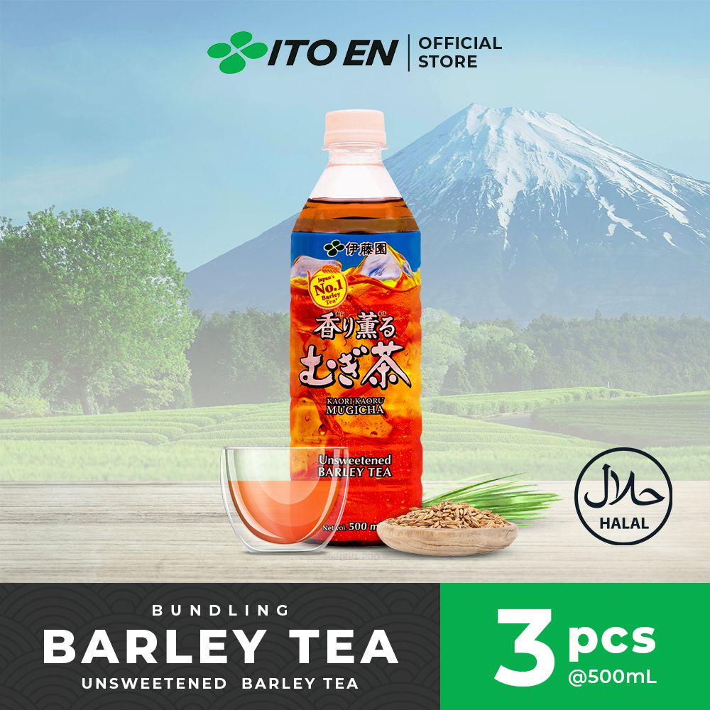 ITO EN Barley Tea No Sugar 500ml isi 3 pcs - 1