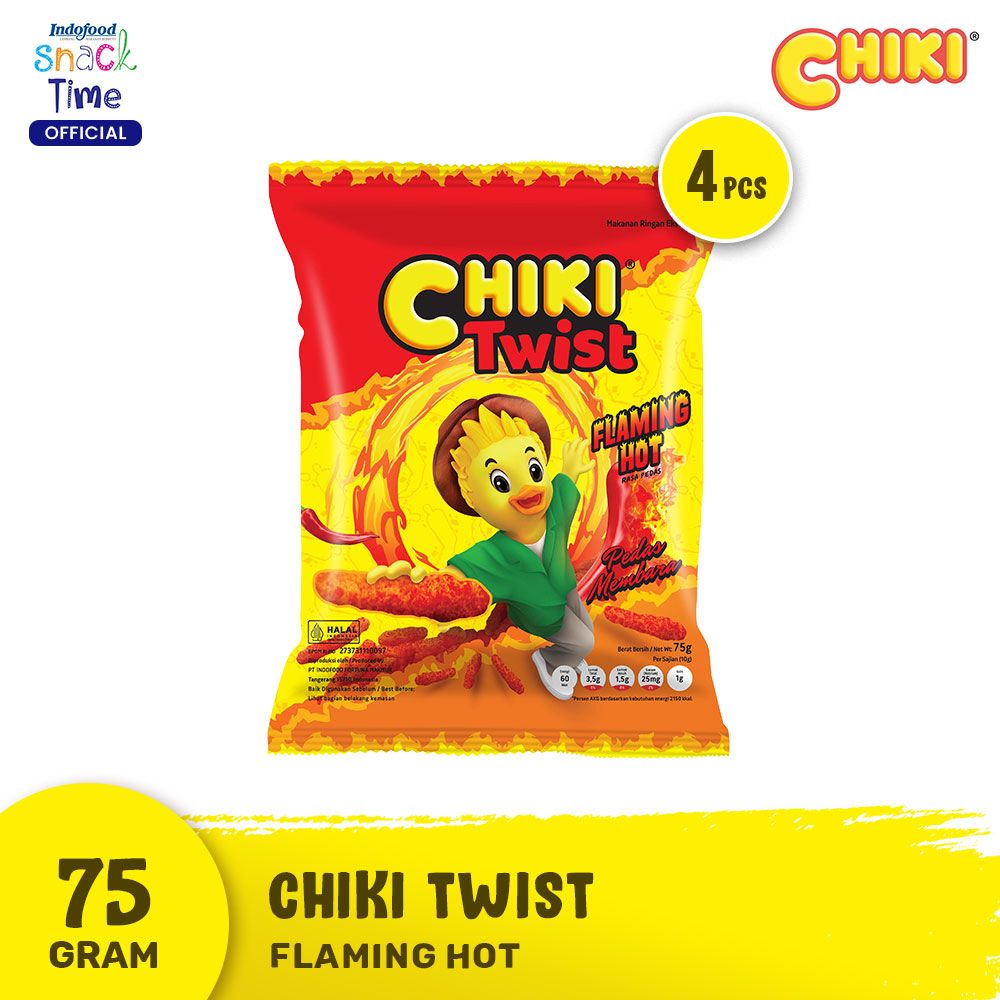Chiki Twist Flaming Hot 75 Gr - 4 Pcs - 2