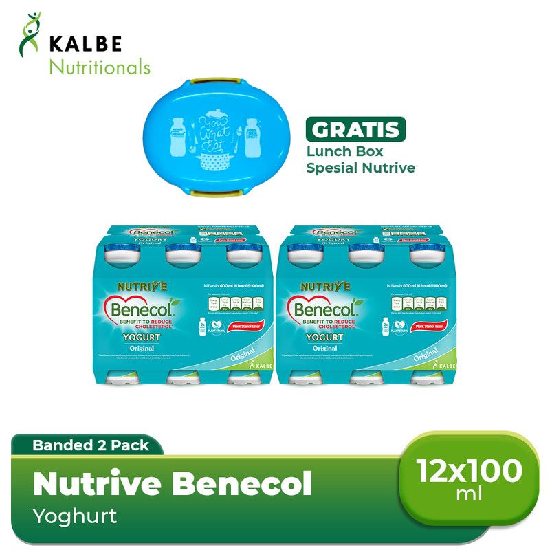 Nutrive Benecol Yoghurt (2 Banded) Free Lunch Box Special - 1