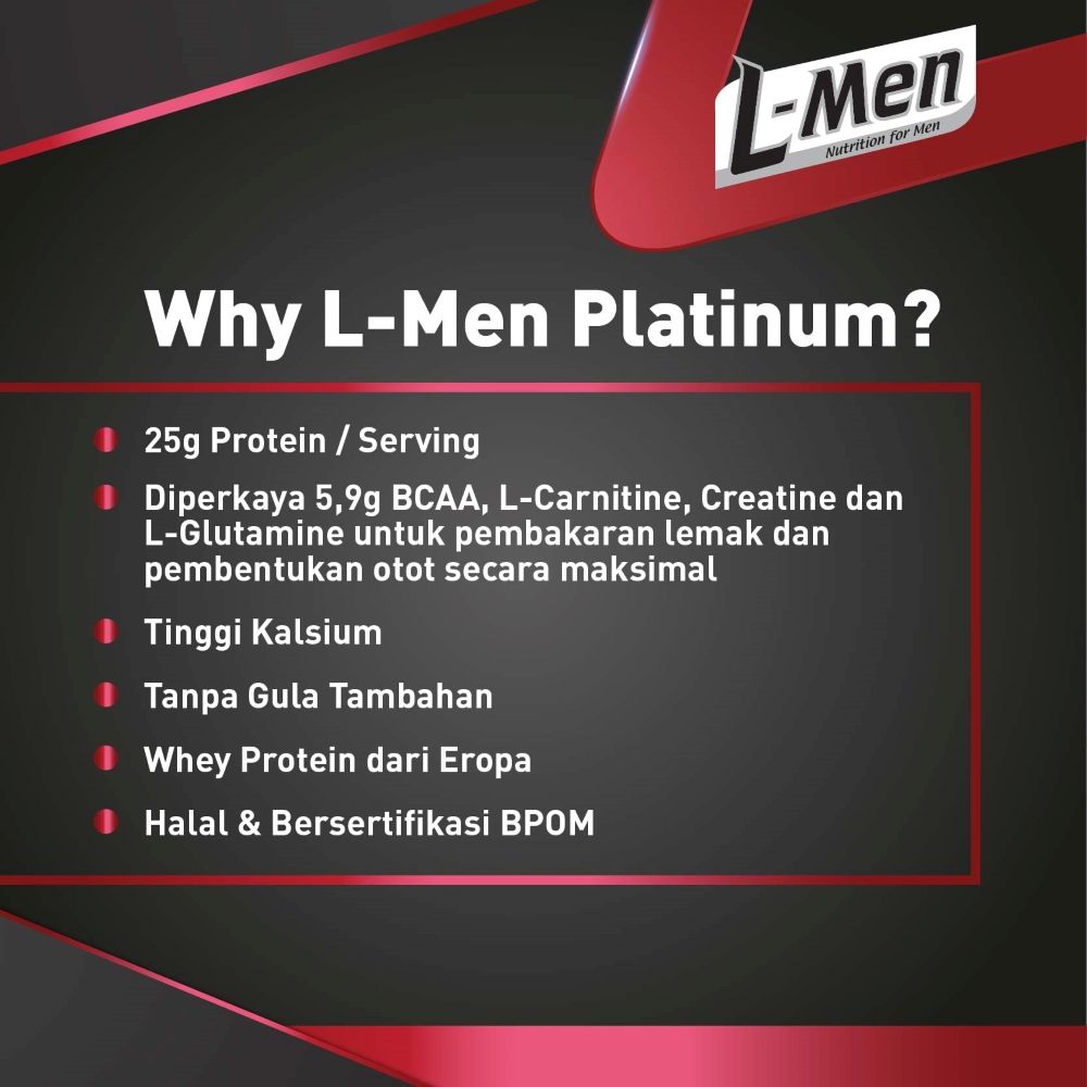L-Men Platinum Refill Choco Latte 800g | 2305551028 - 3