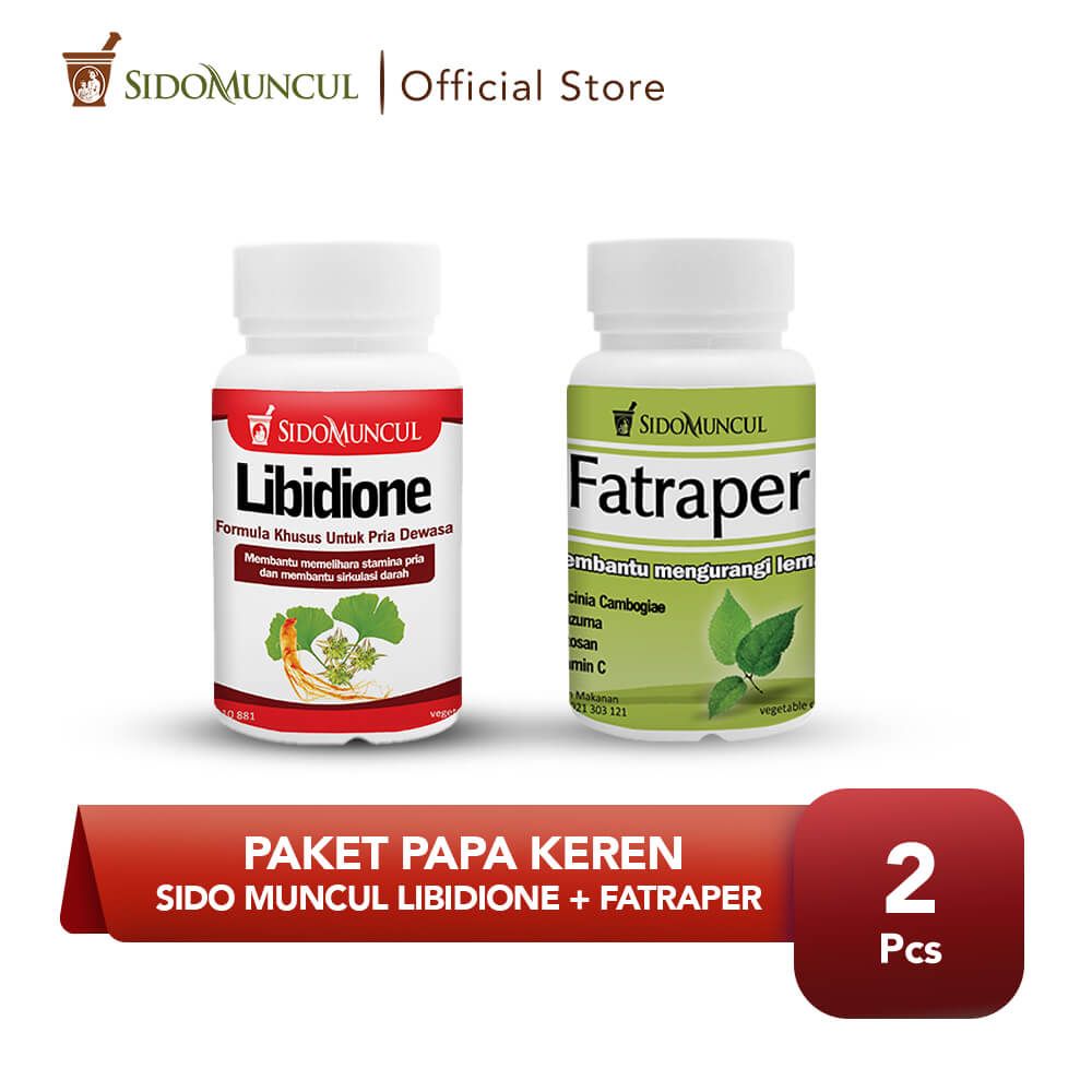 Paket Papa Keren - Sido Muncul Libidione 30k + Fatraper 30k - 1