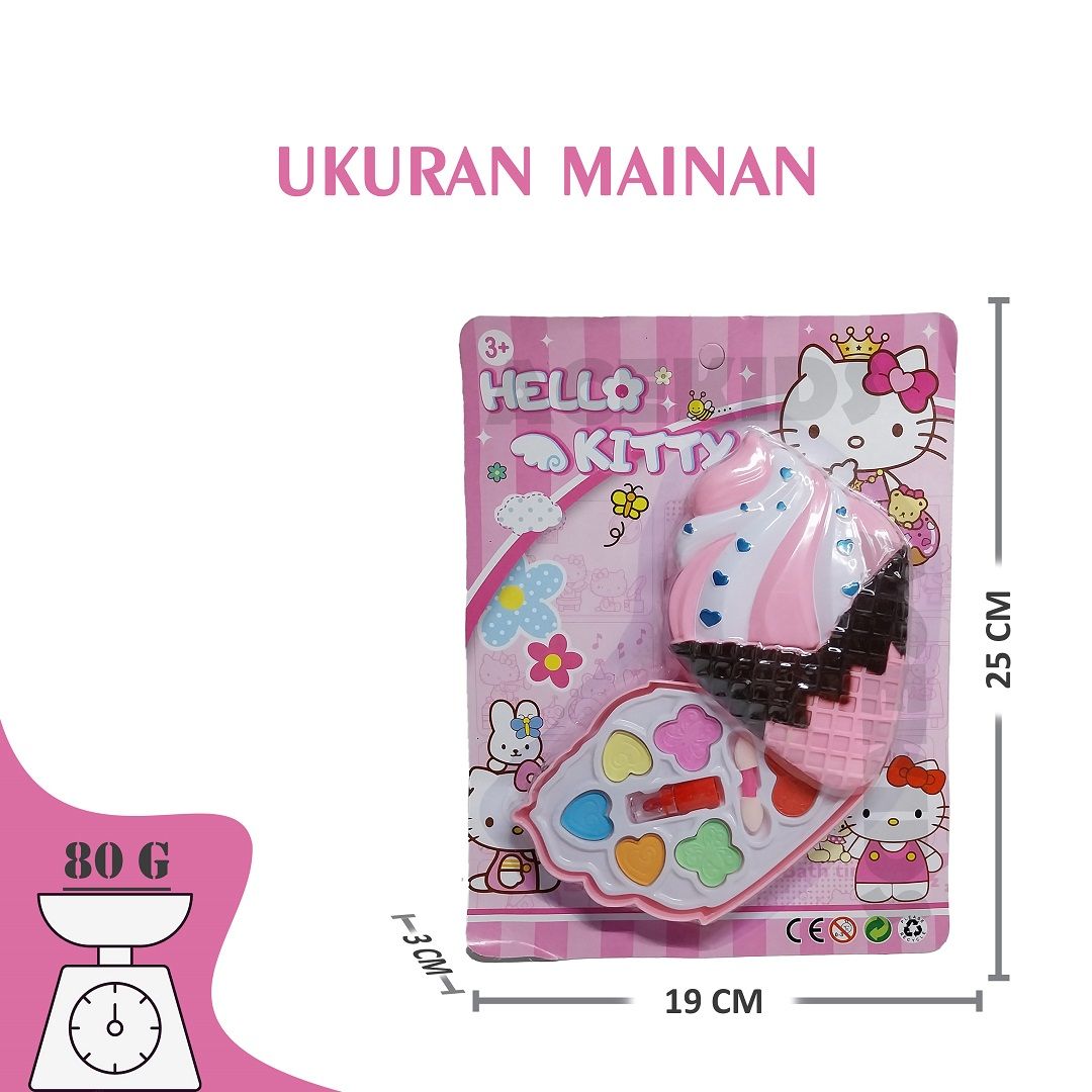 Mainan Make Up anak Rias Wajah Cosmetic Anak Hello Kitty - 529-54 - 3