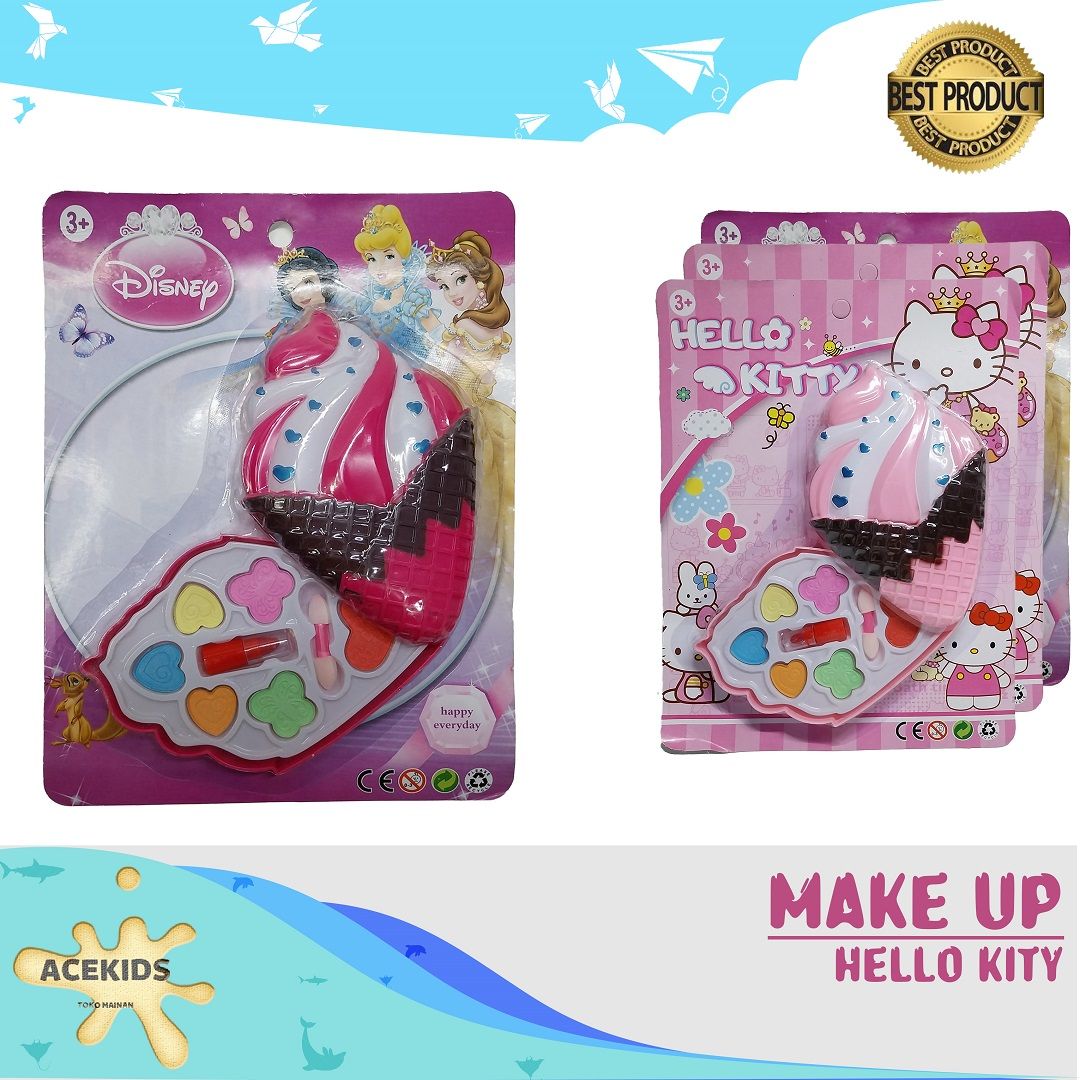 Mainan Make Up anak Rias Wajah Cosmetic Anak Hello Kitty - 529-54 - 1