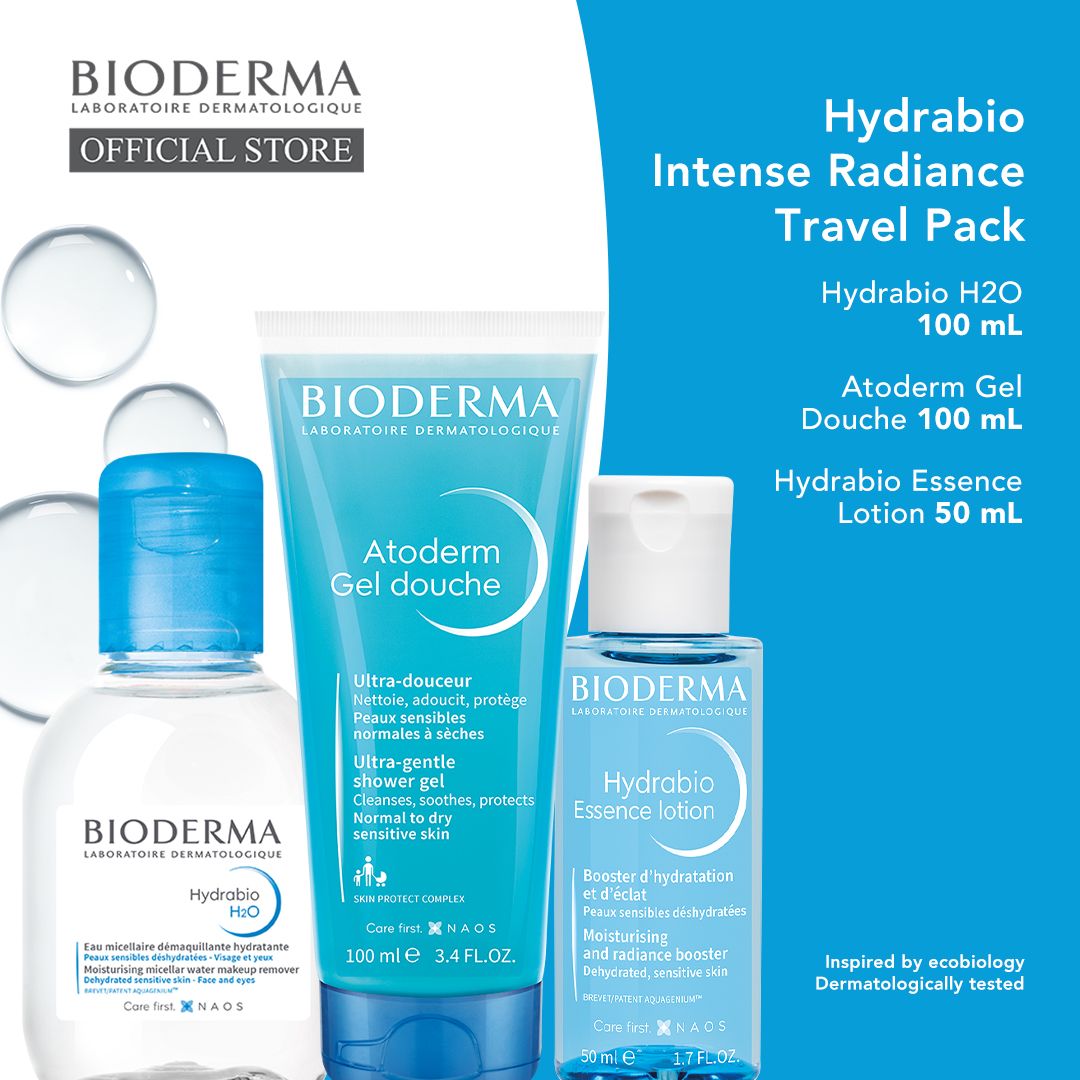 Bioderma Hydrabio Intense Radiance Travel Pack - 1