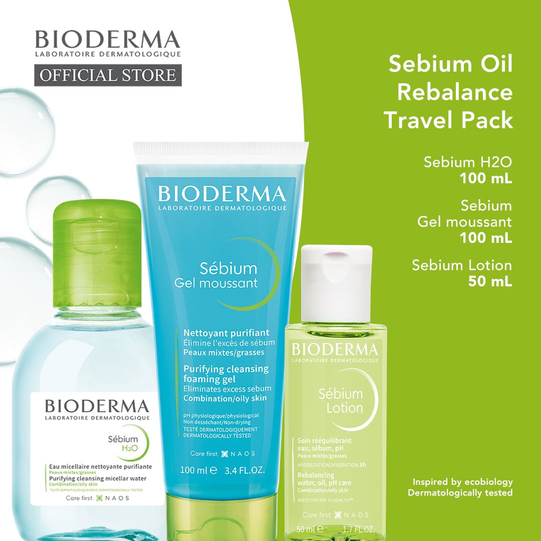 Bioderma Sebium Oil Rebalance Travel Pack - 1