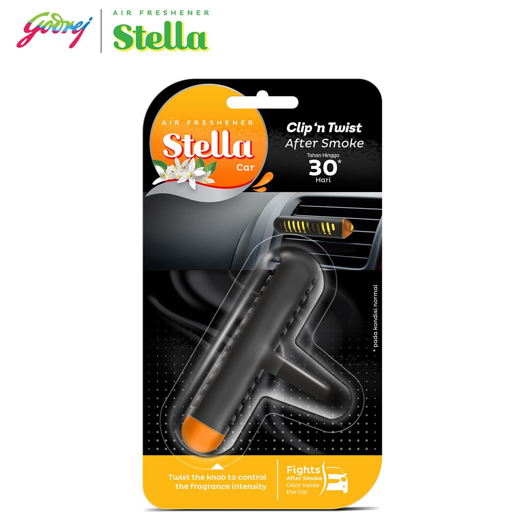 Stella Clip N Twist After Smoke - Pengharum Mobil - 2