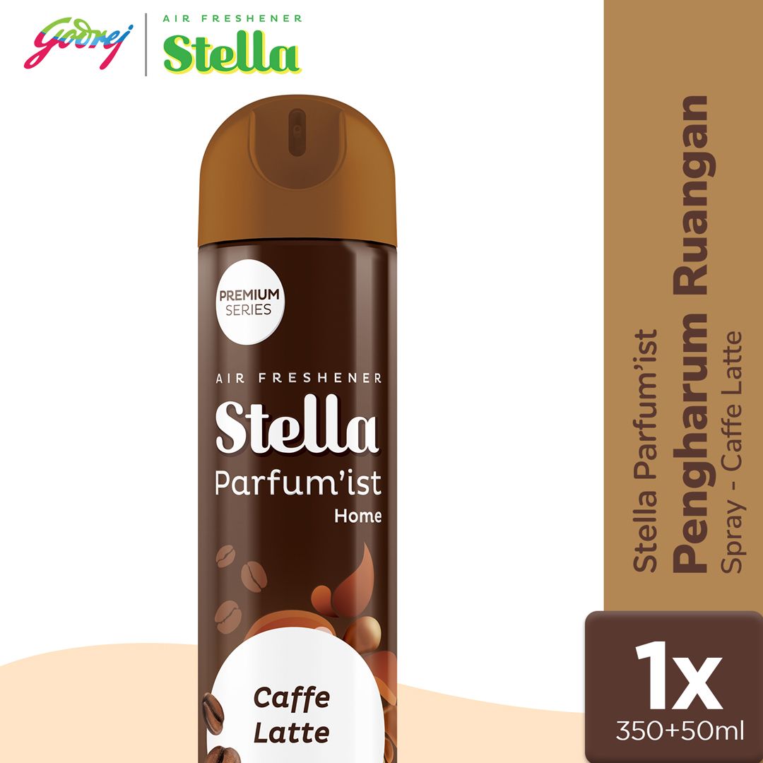 Stella Aerosol Prm Caffe Latte 350+50ml Nc - 1