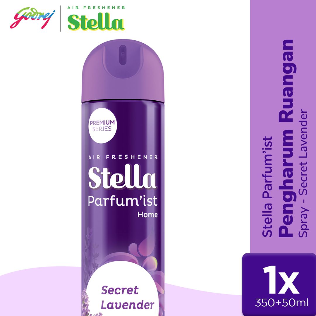 Stella Aerosol Lavender 350ml+50ml - Pengharum Ruangan - 1