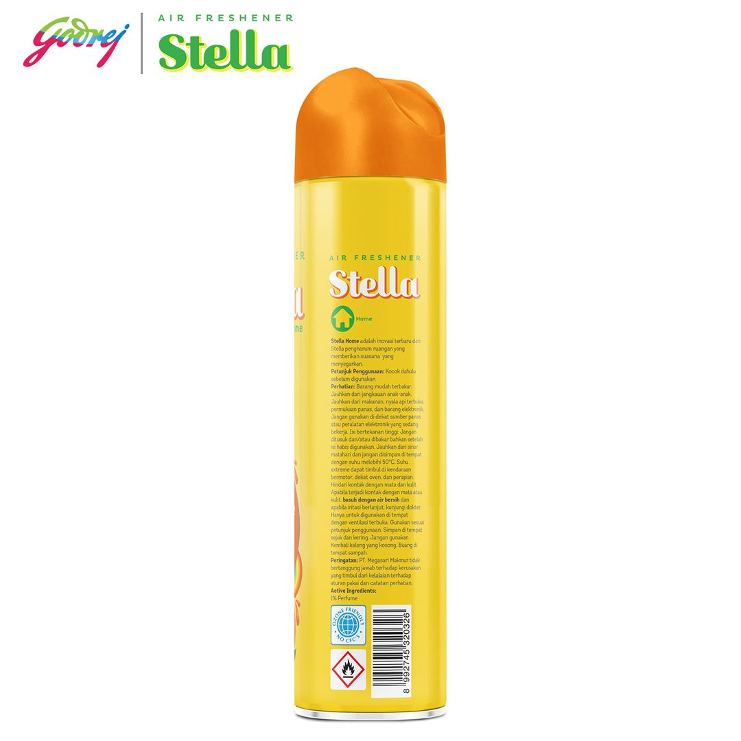 Stella Aerosol Orange 400ml - Pengharum Ruangan - 3