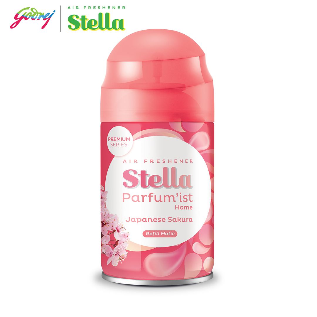 Stella Matic Parfumist Japanese Sakura Refill 225ml - Refill Pengharum Ruangan Otomatis - 2