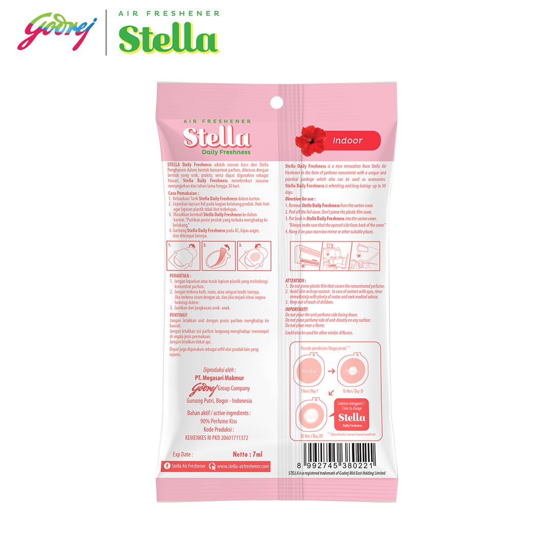 Stella Daily Freshness Indoor Kiss 7ml - Pengharum Ruangan - 3