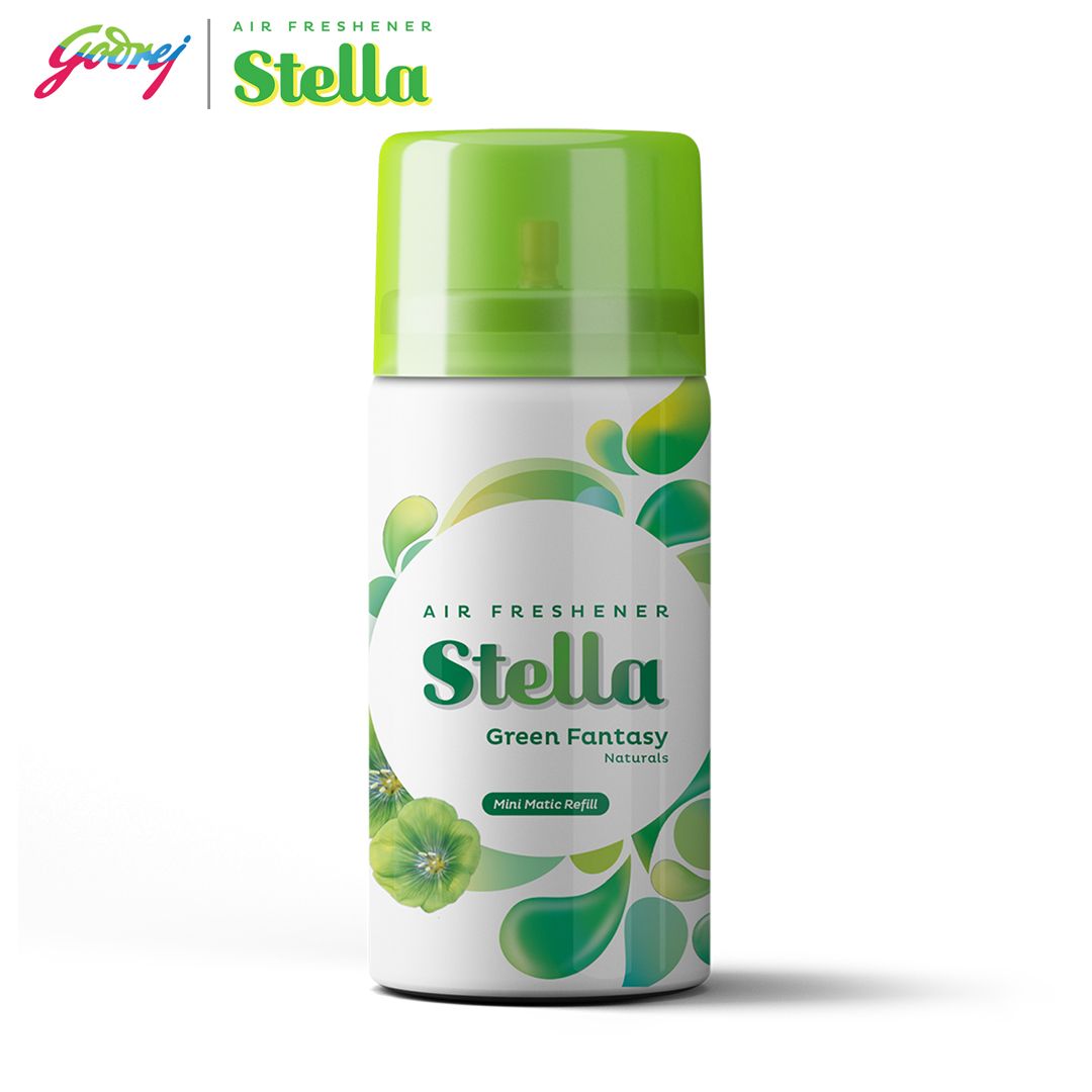 Stella Mini Matic Refill Green Fantasy 40ml - Refill Pengharum Ruangan Otomatis - 2