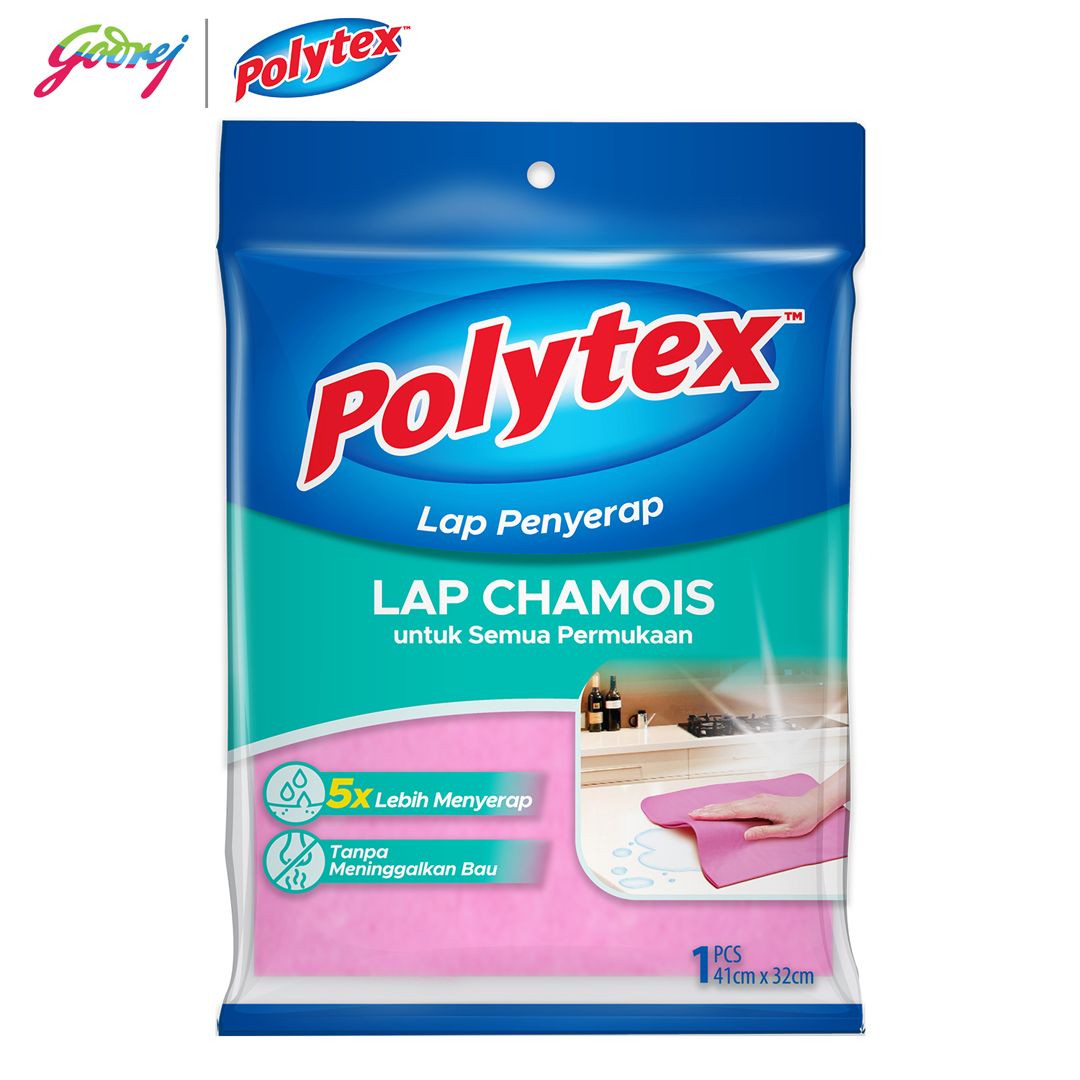 Polytex Lap Penyerap Lap Chamois untuk Semua Permukaan - 2