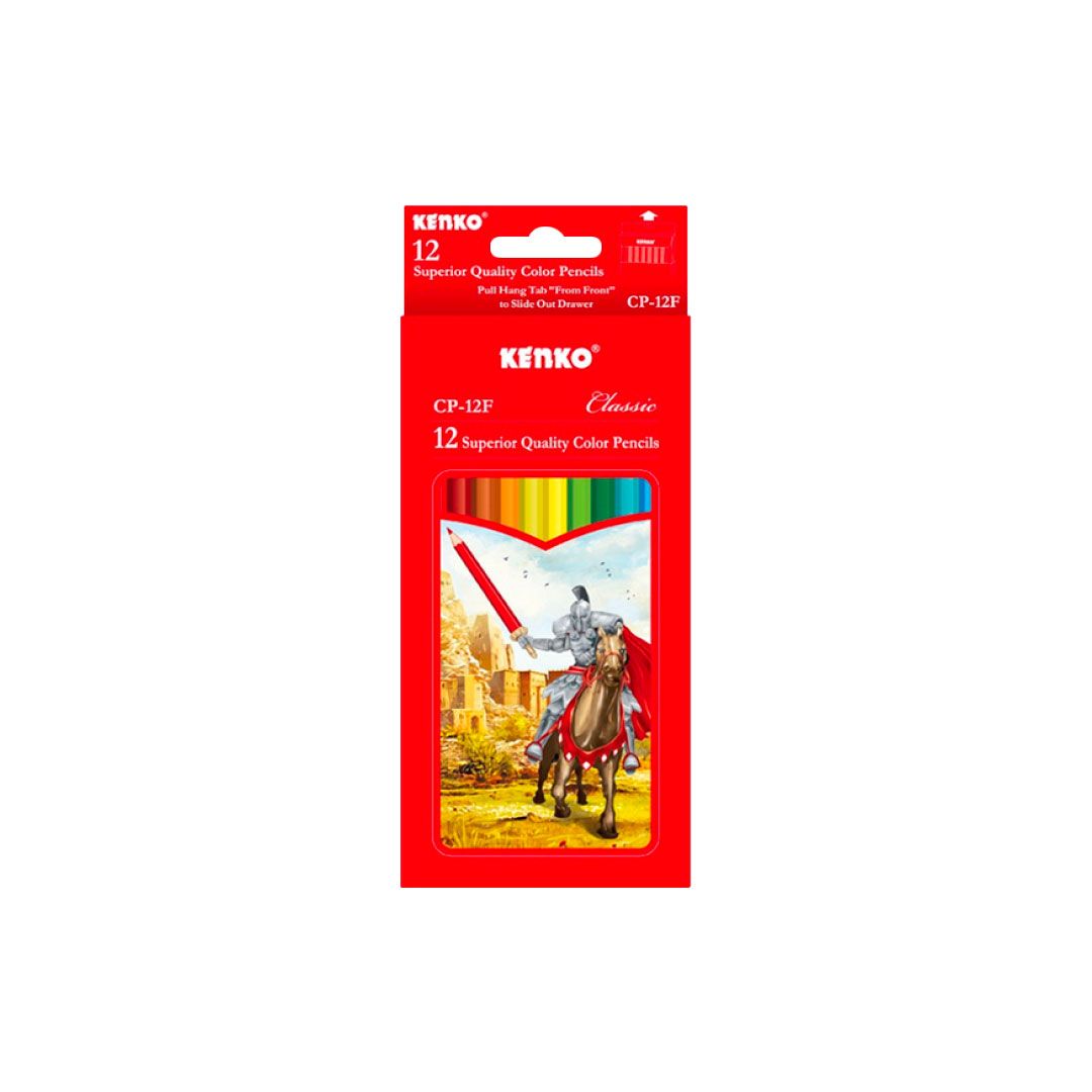 Zee UHT Choco (4pcs) & Strawberry (4pcs) + Kenko Color Pencil 12pcs (Full Paper Box) - 2