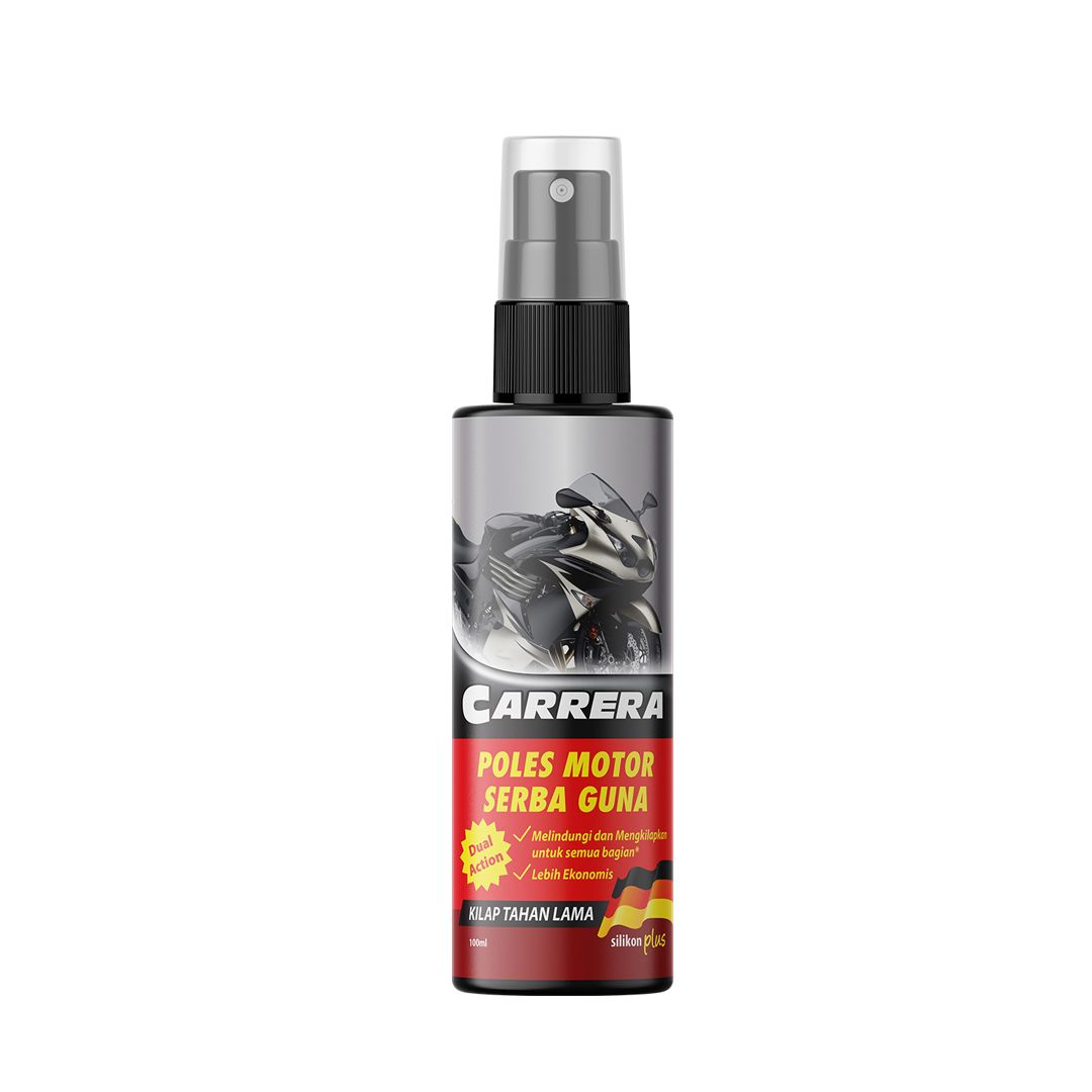 Carrera Poles Motor Sg Spray 100ml - Pengkilap Motor - 2