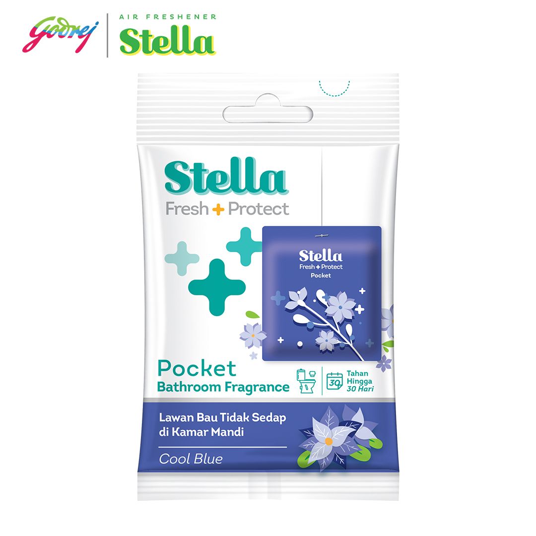 Stella Pocket Bathroom Cool Blue 10 gr - Pengharum Kamar Mandi - 2