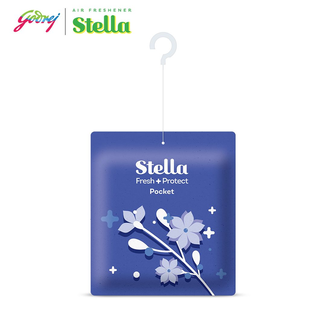 Stella Pocket Bathroom Cool Blue 10 gr - Pengharum Kamar Mandi - 4