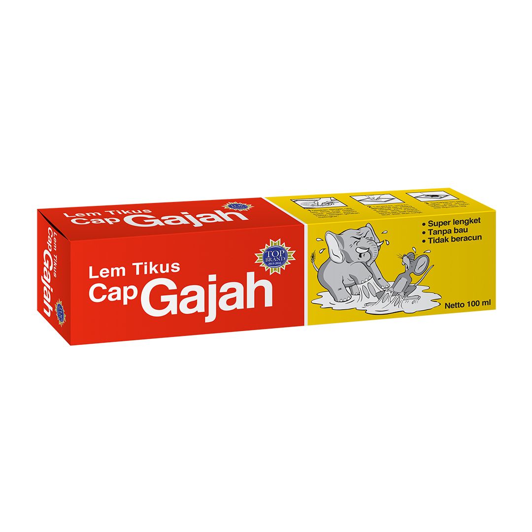Cap Gajah Lem Tube 100ml - Lem Tikus x2 - 2