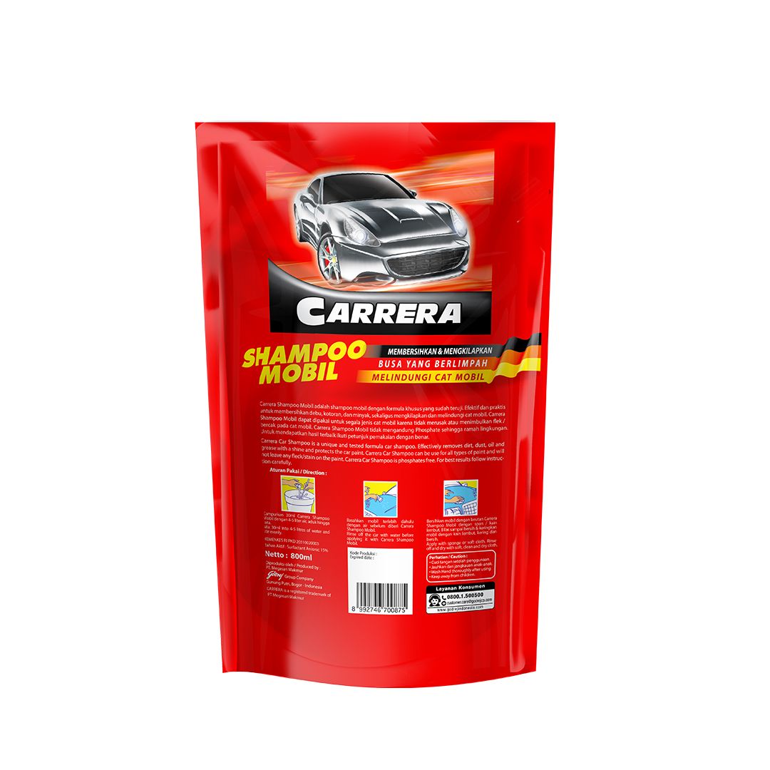 Carrera Shampoo Mobil 800ml X2 - 3