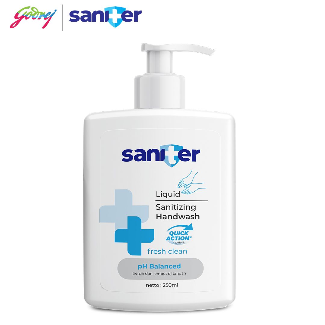 Saniter Hand Wash Bottle 250 ml - Sabun Cuci Tangan x2 - 2