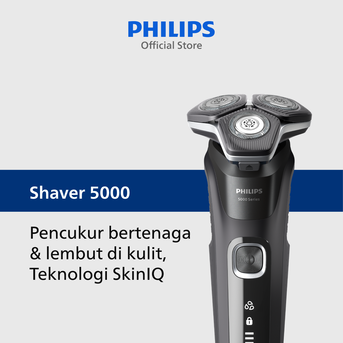 Philips Shaver S5898/17 Beardtrimmer Pencukur Jenggot & Kumis - 1