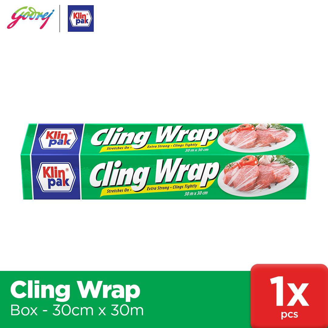 Klinpak Cling Wrap 30mx30cm - Pembungkus Makanan - 1