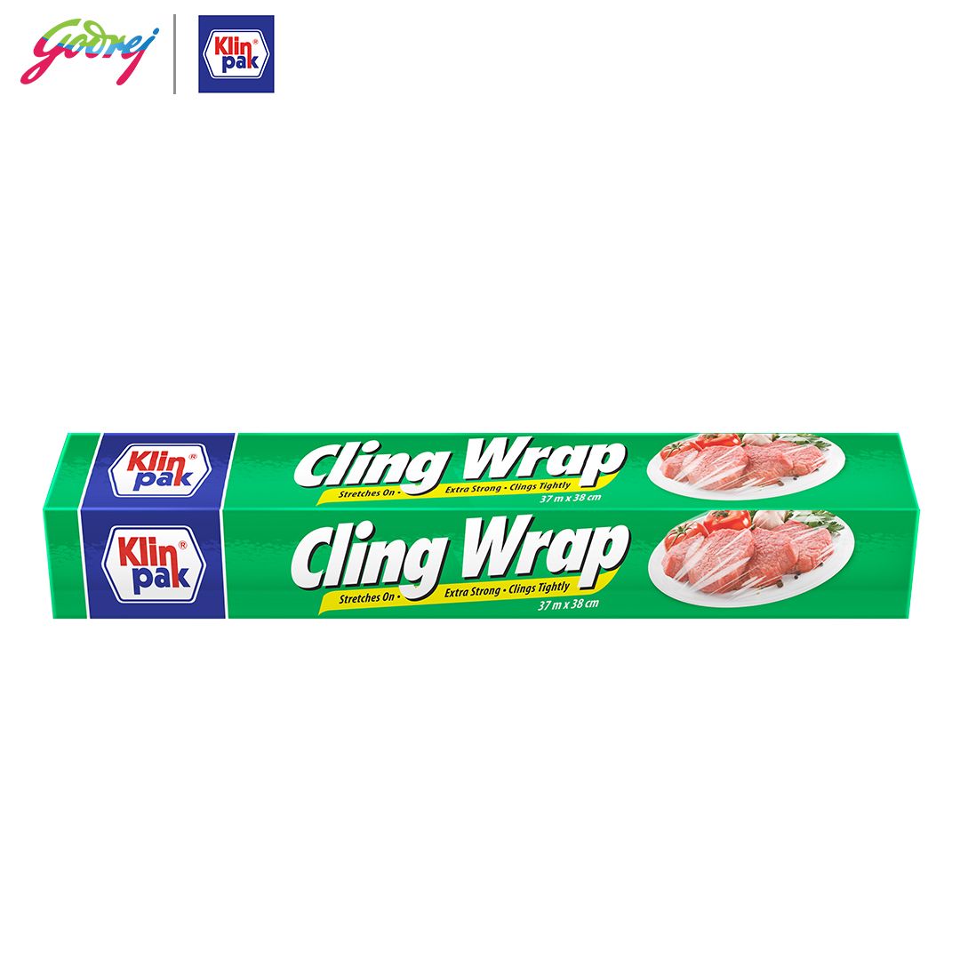 Klinpak Cling Wrap Jumbo 37mX38cm - Pembungkus Makanan - 2