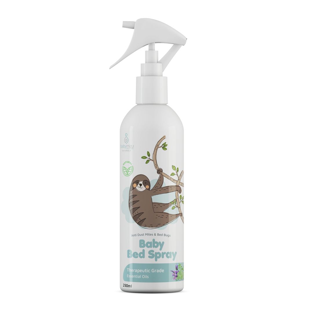 BABYMIZU Baby Bed Spray - Spray Kasur Bayi Anti Tungau. Kutu Kasur. Anti Bacterial & Virus 250ml - 4