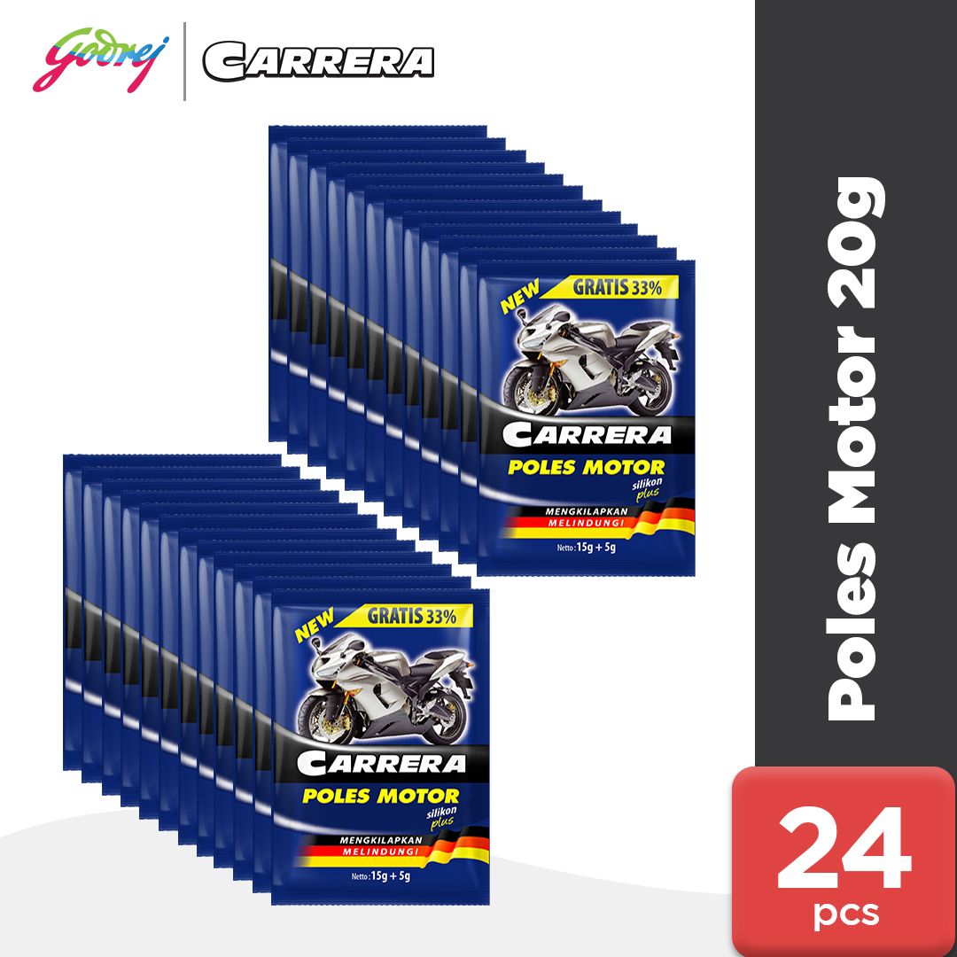 Carrera Poles Motorsg 20G - Pengkilap Motor - Isi 24 Pcs - 1