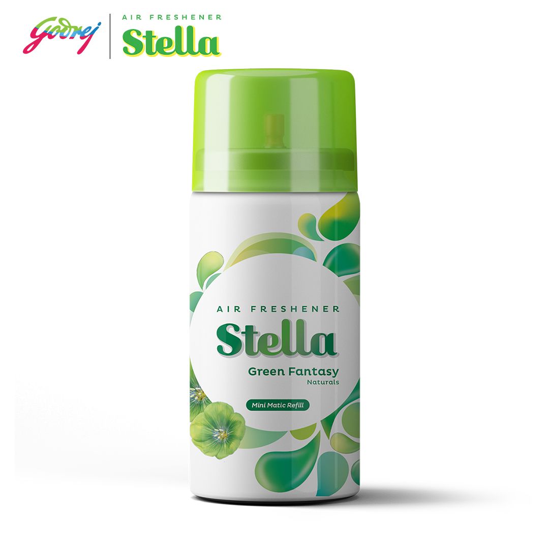 Stella Mini Matic Refill Green Fantasy 40ml - Refill Pengharum Ruangan Otomatis x2 - 2
