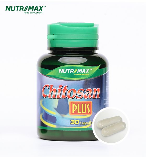 Nutrimax Chitosan Plus 30 Naturecaps Membantu Mengurangi Berat Badan dan Mengurangi Nafsu Makan - 2