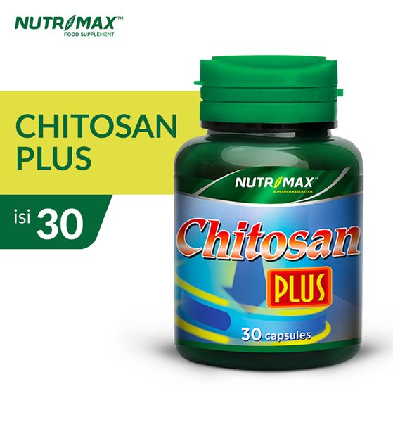 Nutrimax Chitosan Plus 30 Naturecaps Membantu Mengurangi Berat Badan dan Mengurangi Nafsu Makan - 1
