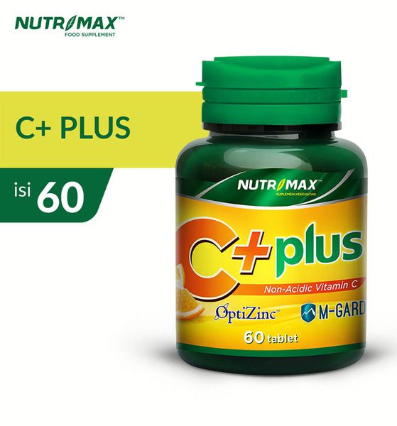 Nutrimax C+ Plus - Vitamin Vit C Imunitas Daya Tahan Tubuh Antioksidan Kesehatan Kulit Flu batuk - 1
