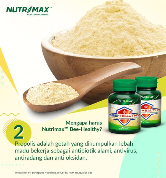Nutrimax Bee Healthy Antioksidan Daya Tahan Tubuh Imunitas - 3