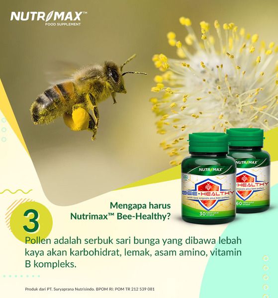 Nutrimax Bee Healthy Antioksidan Daya Tahan Tubuh Imunitas - 4