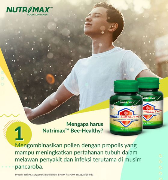 Nutrimax Bee Healthy Antioksidan Daya Tahan Tubuh Imunitas - 2