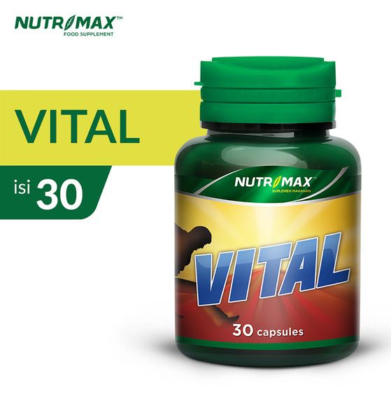 Nutrimax Vital Isi 30 Naturecaps untuk Mengobati Anemia atau Kekurangan Darah - 1