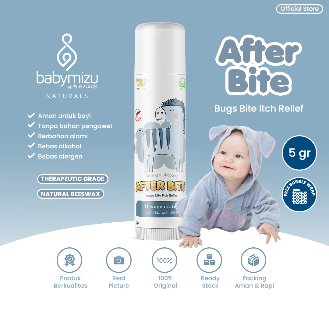 BABYMIZU After Bite - Anti Bug Balm Itch Relief (Pereda Gatal & Anti Bentol Gigitan Serangga Anak) - 1