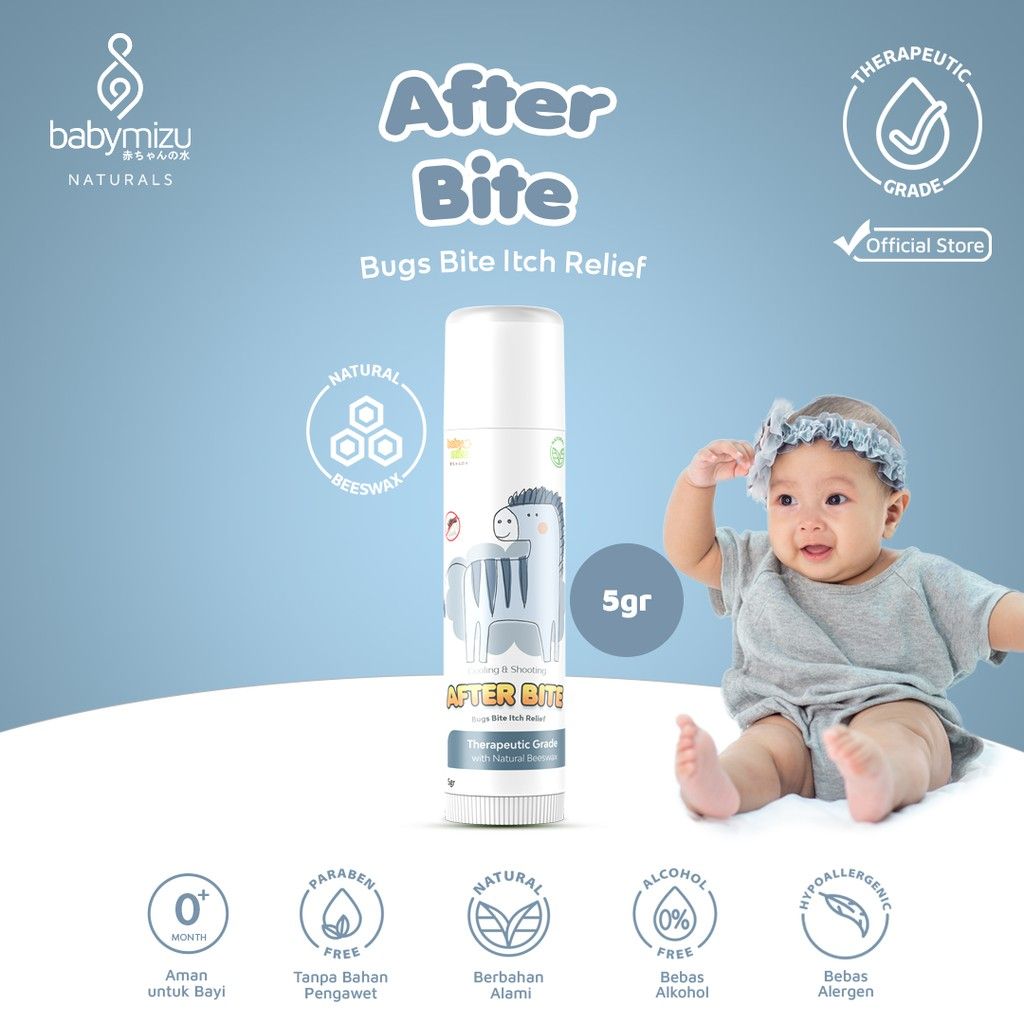 BABYMIZU After Bite - Anti Bug Balm Itch Relief (Pereda Gatal & Anti Bentol Gigitan Serangga Anak) - 2