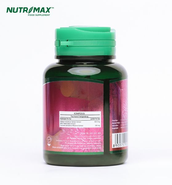 Nutrimax Livogard 30 Kapsul (Liver Care) Detox Fungsi Hati Liver SGOT SGPT Antioksidan Glutation - 3