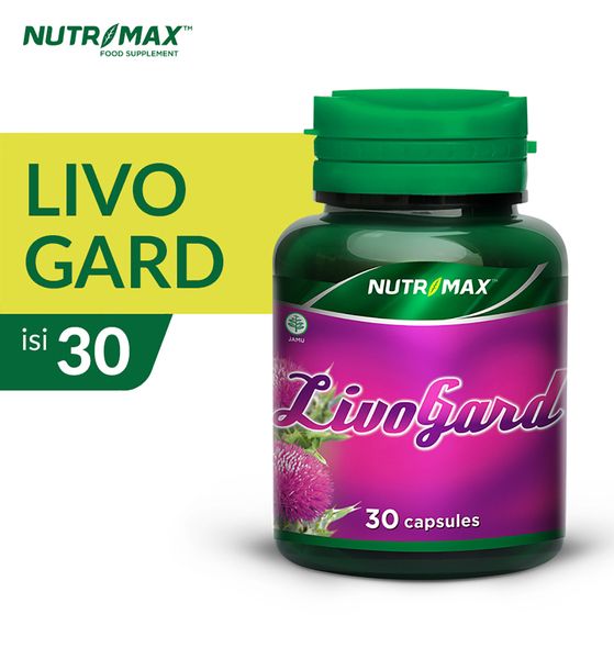 Nutrimax Livogard 30 Kapsul (Liver Care) Detox Fungsi Hati Liver SGOT SGPT Antioksidan Glutation - 1