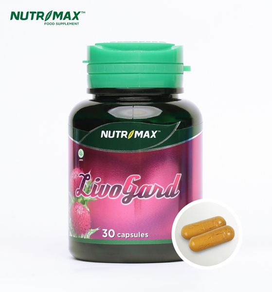 Nutrimax Livogard 30 Kapsul (Liver Care) Detox Fungsi Hati Liver SGOT SGPT Antioksidan Glutation - 2