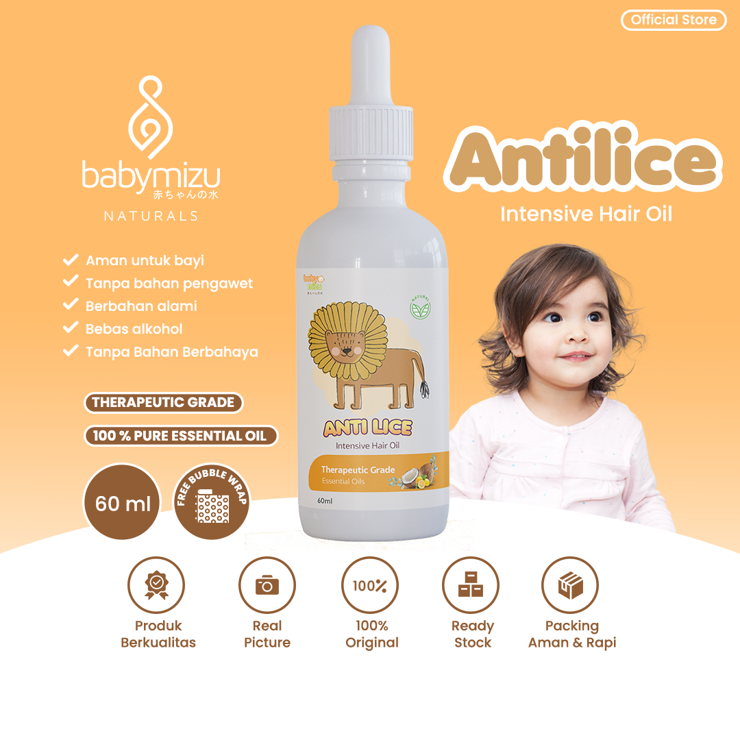 BABYMIZU Anti Lice - Serum Natural Pembasmi Kutu Rambut Anak dan Balita - 1