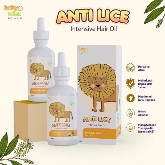 BABYMIZU Anti Lice - Serum Natural Pembasmi Kutu Rambut Anak dan Balita - 2