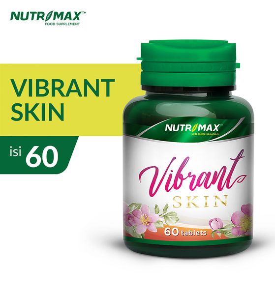 Nutrimax Vibrant Skin Tablet Kulit Kencang Cerah Kolagen Elastin Antioksidan - 1